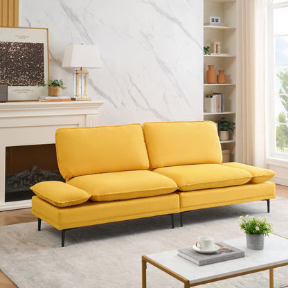 Modern Upholstered Sofa, Living Room Bedroom Apartment Small Space