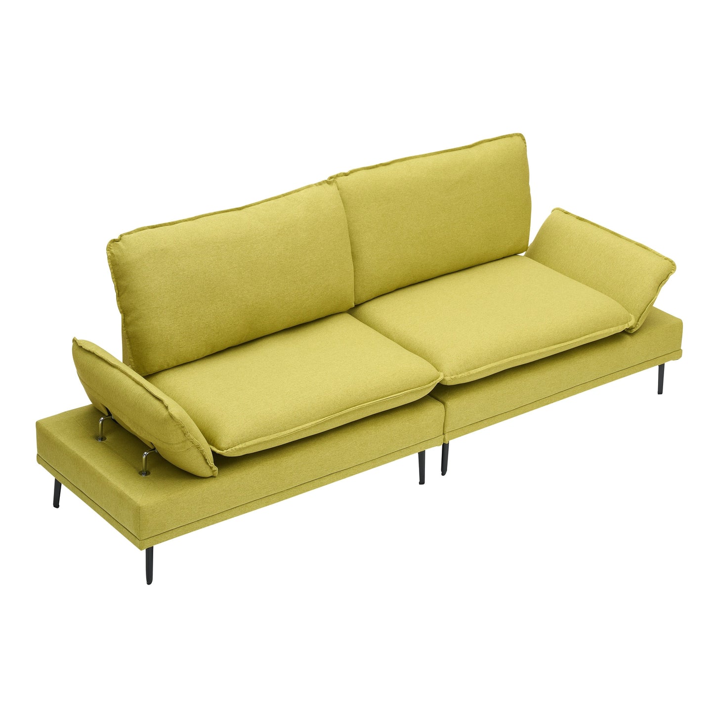 Modern Upholstered Sofa, Living Room Bedroom Apartment Small Space