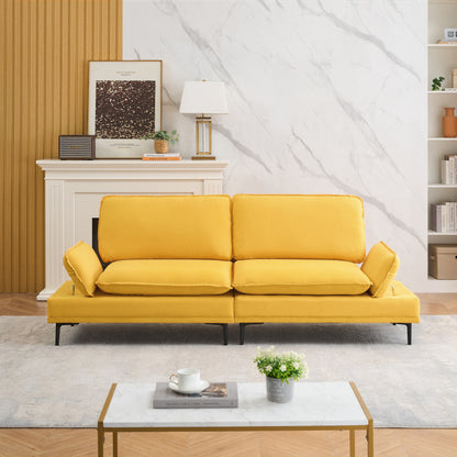 Modern Upholstered Sofa, Living Room Bedroom Apartment Small Space