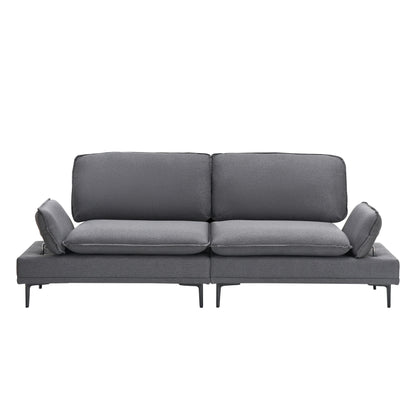 Modern Upholstered Sofa, Living Room Bedroom Apartment Small Space