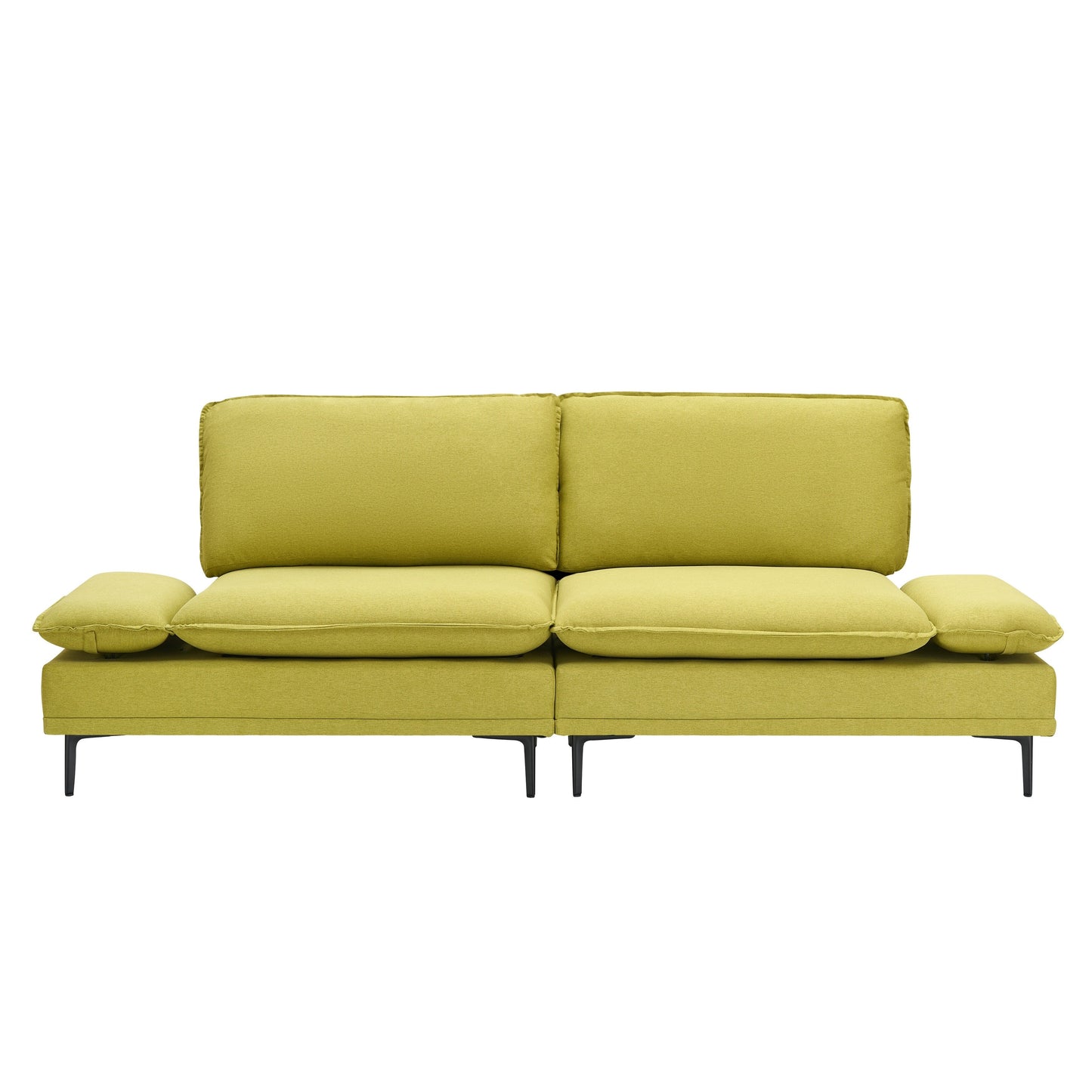 Modern Upholstered Sofa, Living Room Bedroom Apartment Small Space
