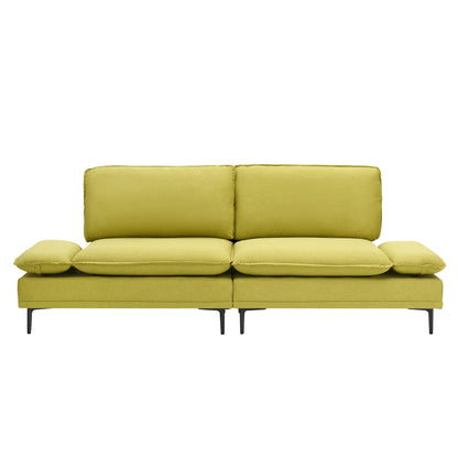 Modern Upholstered Sofa, Living Room Bedroom Apartment Small Space