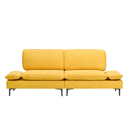 Modern Upholstered Sofa, Living Room Bedroom Apartment Small Space
