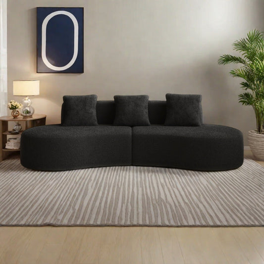 Modern Velvet 5-Seater Sofa for Living Room and Bedroom,Offices and Apartments