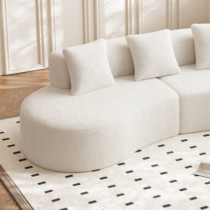 Modern Velvet 5-Seater Sofa for Living Room and Bedroom,Offices and Apartments