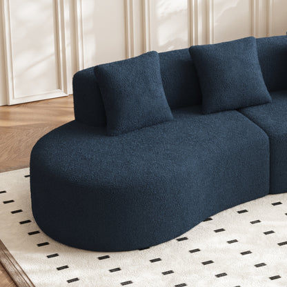 Modern Velvet 5-Seater Sofa for Living Room and Bedroom,Offices and Apartments