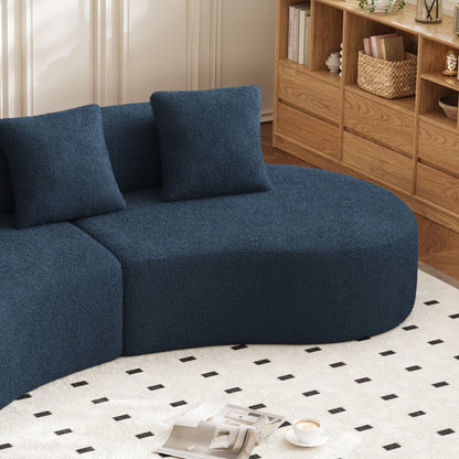 Modern Velvet 5-Seater Sofa for Living Room and Bedroom,Offices and Apartments