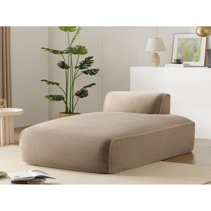 Modular 72-Inch Fully Compressed Sofa Bed with Frameless Design for Living Room, No Assembly Required