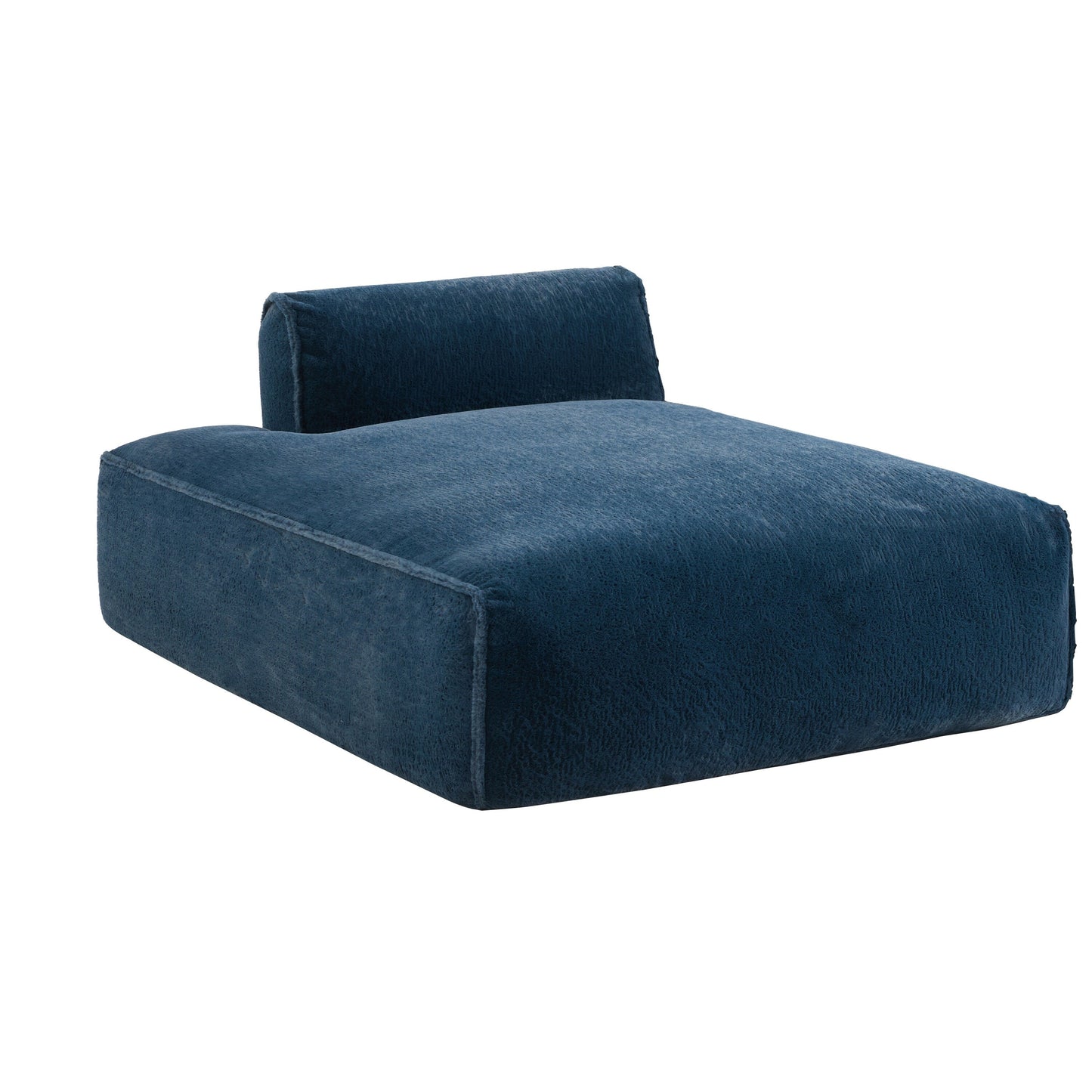 Modular 72-Inch Fully Compressed Sofa Bed with Frameless Design for Living Room, No Assembly Required