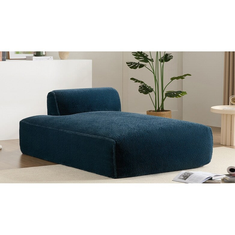 Modular 72-Inch Fully Compressed Sofa Bed with Frameless Design for Living Room, No Assembly Required