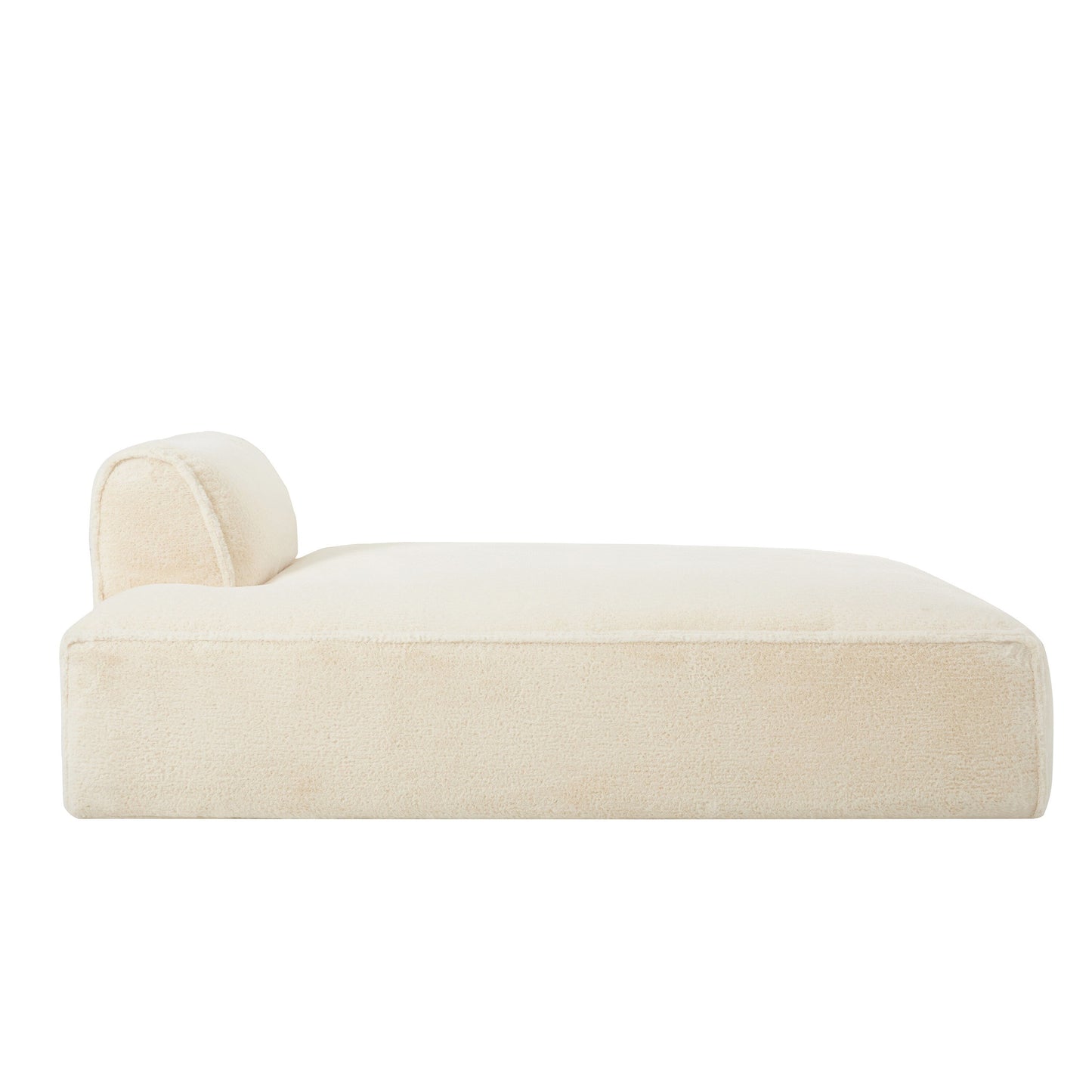 Modular 72-Inch Fully Compressed Sofa Bed with Frameless Design for Living Room, No Assembly Required