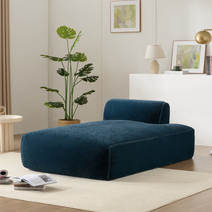 Modular 72-Inch Fully Compressed Sofa Bed with Frameless Design for Living Room, No Assembly Required