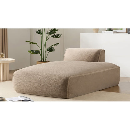 Modular 72-Inch Fully Compressed Sofa Bed with Frameless Design for Living Room, No Assembly Required