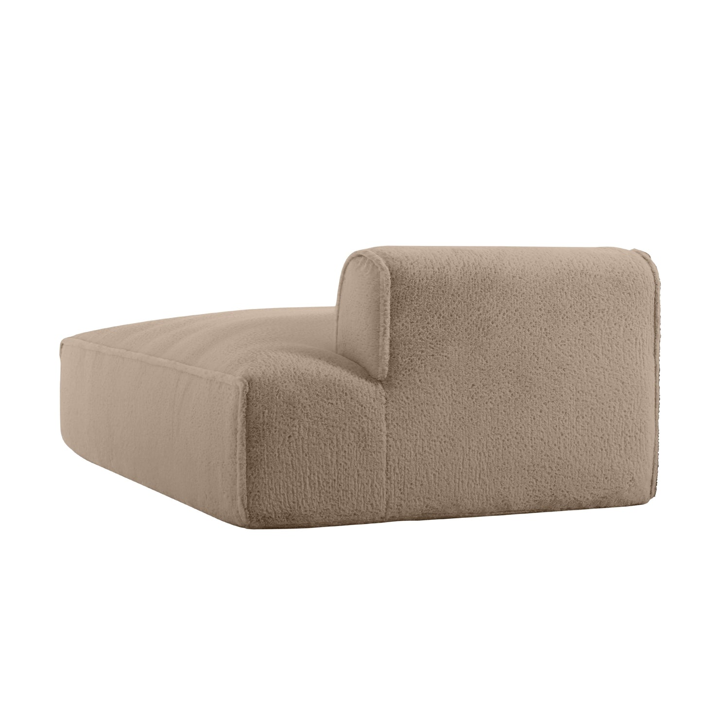 Modular 72-Inch Fully Compressed Sofa Bed with Frameless Design for Living Room, No Assembly Required