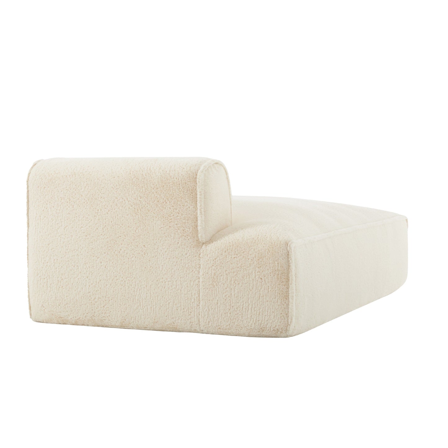 Modular 72-Inch Fully Compressed Sofa Bed with Frameless Design for Living Room, No Assembly Required