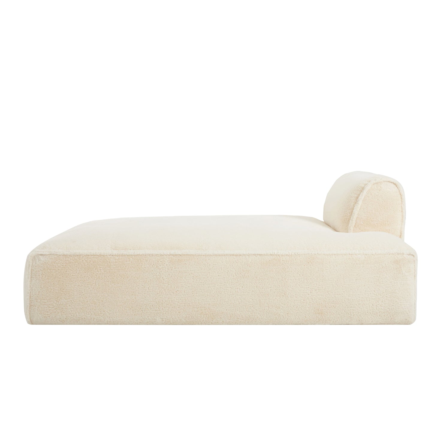 Modular 72-Inch Fully Compressed Sofa Bed with Frameless Design for Living Room, No Assembly Required