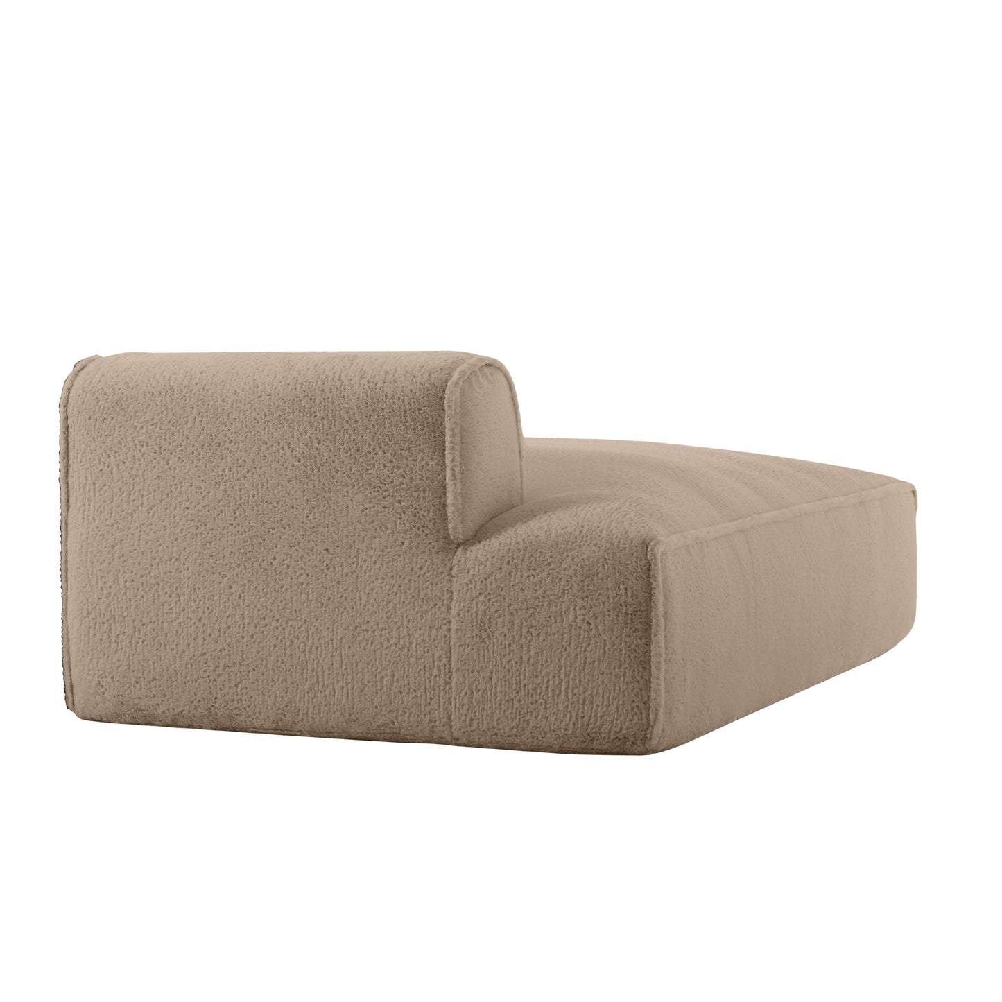 Modular 72-Inch Fully Compressed Sofa Bed with Frameless Design for Living Room, No Assembly Required