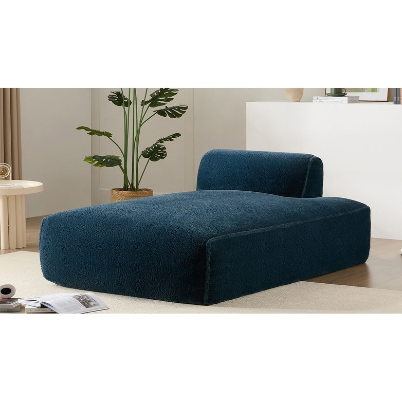 Modular 72-Inch Fully Compressed Sofa Bed with Frameless Design for Living Room, No Assembly Required