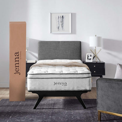Modway Jenna Innerspring and Memory Foam Twin Mattress
