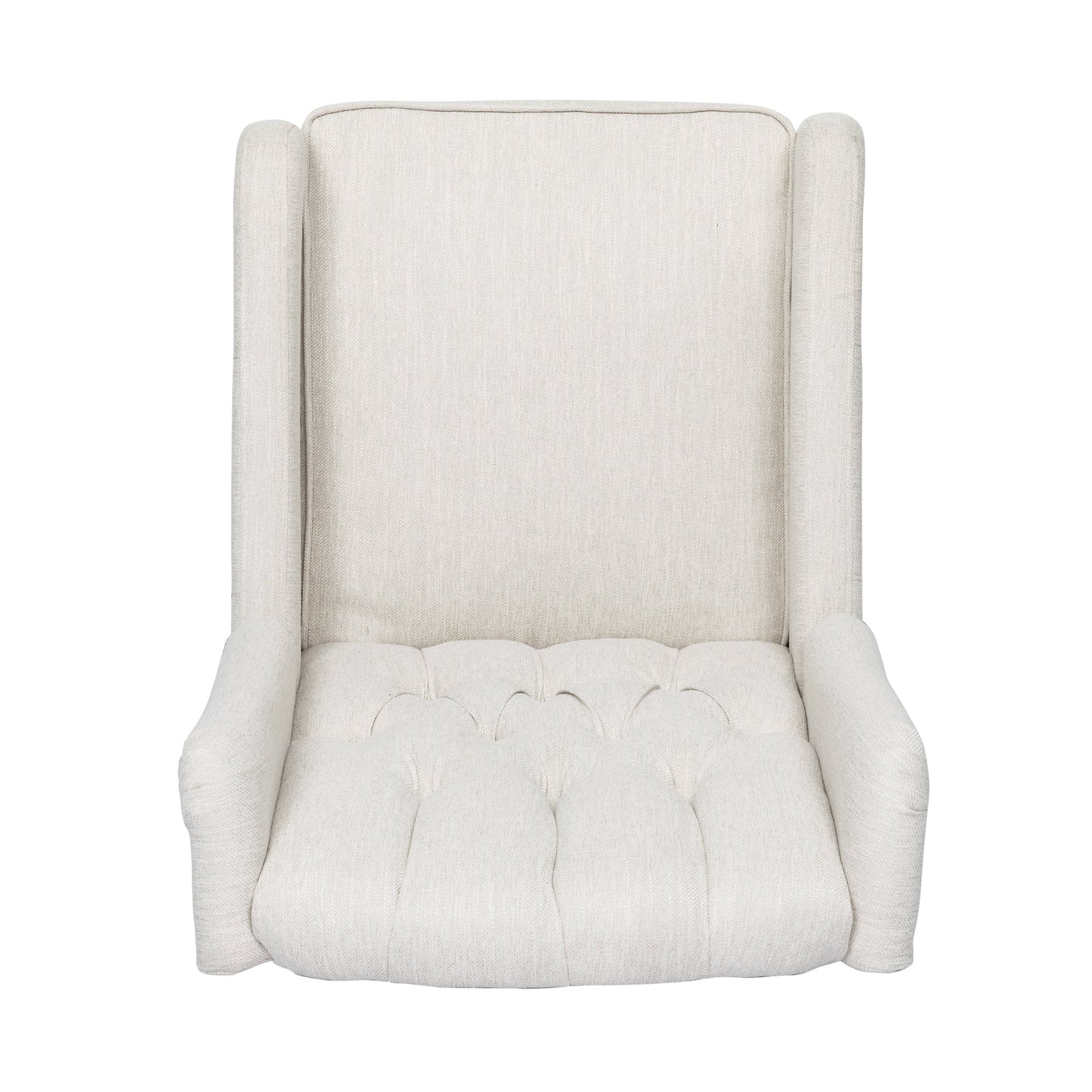 Mohaven Contemporary Tufted Wingback Swivel Recliner by Christopher Knight Home