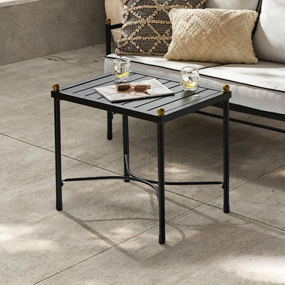 Mopio Odelia Patio Furniture, Outdoor Sectional Conversation Set