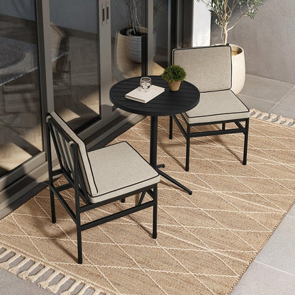 Mopio Odelia Patio Furniture, Outdoor Sectional Conversation Set