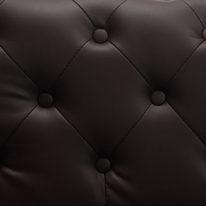 Morden Fort Modern Velvet Sofa with Button Tufted,Solid Wood Frame and Iron Legs