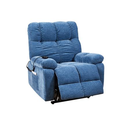 Motor Power Lift Recliner Chair with Air?Bag Massage & Lumbar Heat