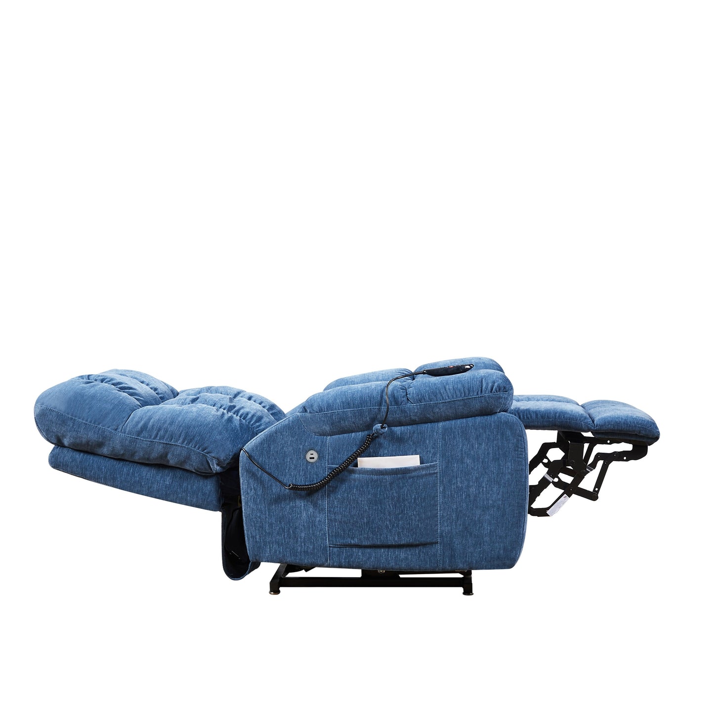 Motor Power Lift Recliner Chair with Air?Bag Massage & Lumbar Heat