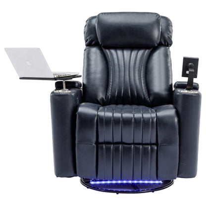 Multifunctional 270Â° Swivel Home Theater Power Recliner