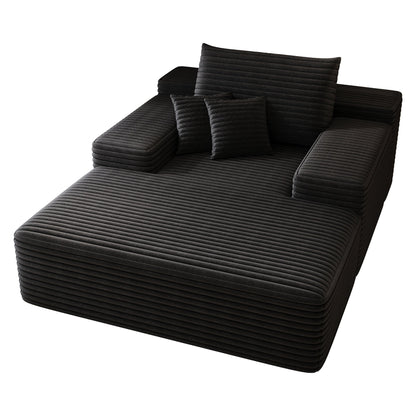 Nebula Oversized Upholstered Sofa Bed, Upholstered Sleeper Cloud Sofas Couches for Cozy Reading and Relaxation