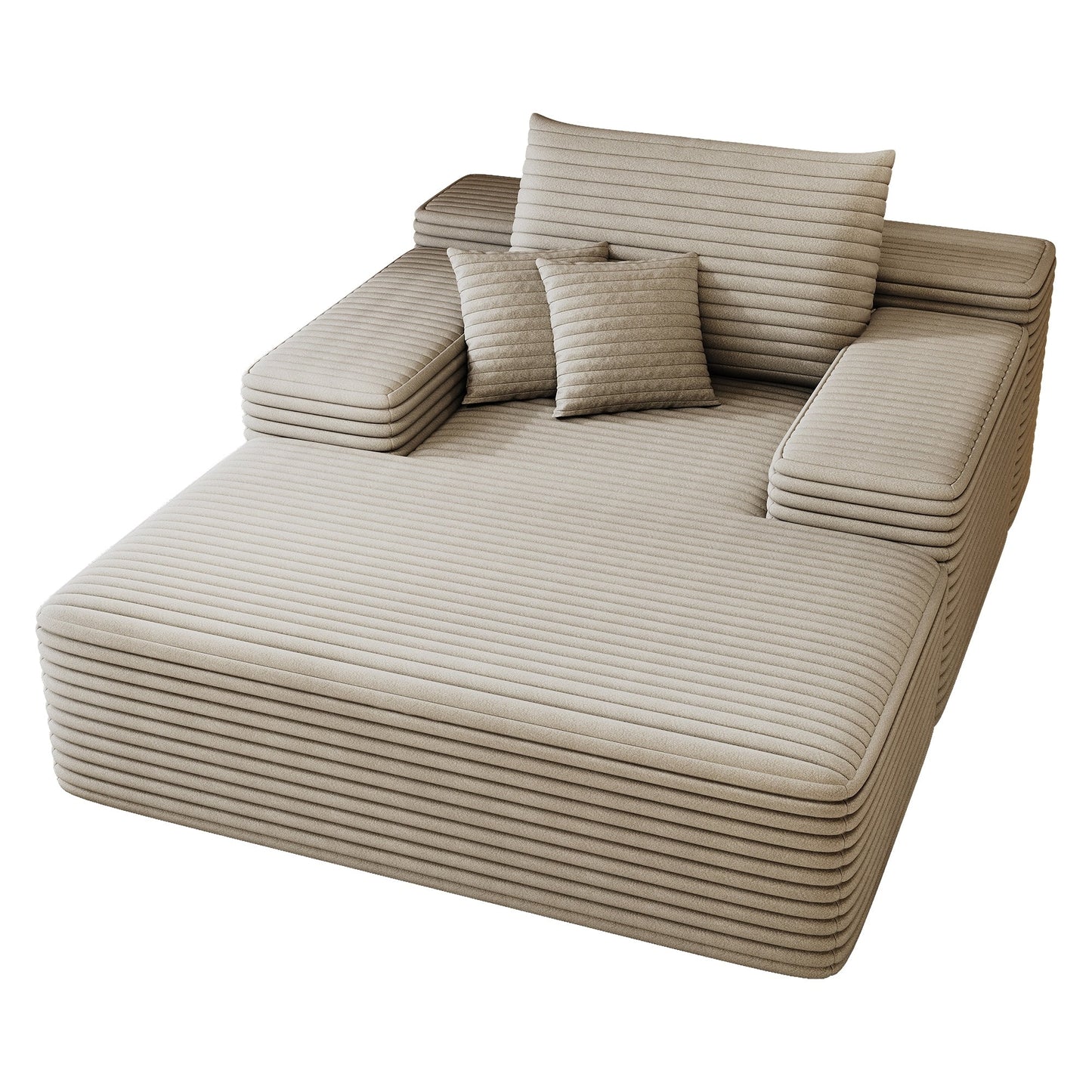 Nebula Oversized Upholstered Sofa Bed, Upholstered Sleeper Cloud Sofas Couches for Cozy Reading and Relaxation