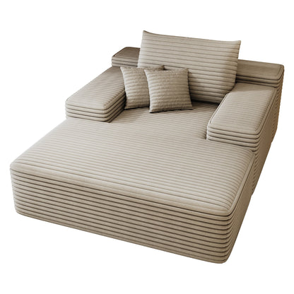 Nebula Oversized Upholstered Sofa Bed, Upholstered Sleeper Cloud Sofas Couches for Cozy Reading and Relaxation