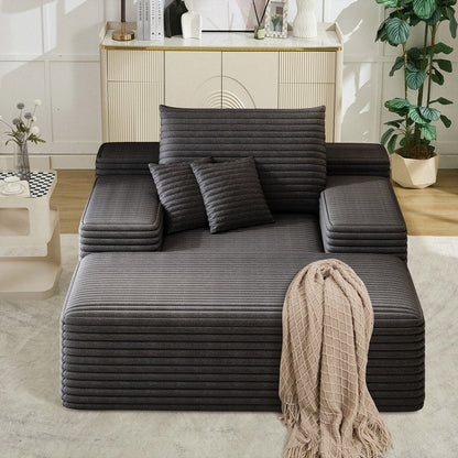 Nebula Oversized Upholstered Sofa Bed, Upholstered Sleeper Cloud Sofas Couches for Cozy Reading and Relaxation