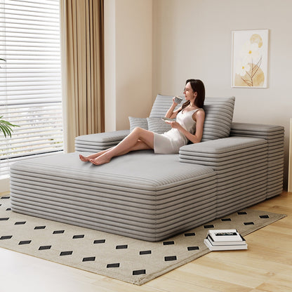 Nebula Oversized Upholstered Sofa Bed, Upholstered Sleeper Cloud Sofas Couches for Cozy Reading and Relaxation