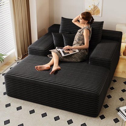 Nebula Oversized Upholstered Sofa Bed, Upholstered Sleeper Cloud Sofas Couches for Cozy Reading and Relaxation