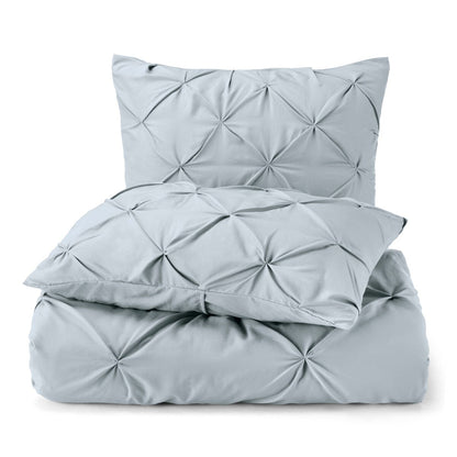 Nestl Pinch Pleat 3-piece Duvet Cover Set