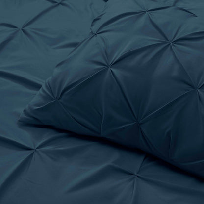 Nestl Pinch Pleat 3-piece Duvet Cover Set