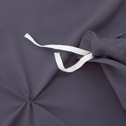 Nestl Pinch Pleat 3-piece Duvet Cover Set