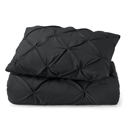 Nestl Pinch Pleat 3-piece Duvet Cover Set