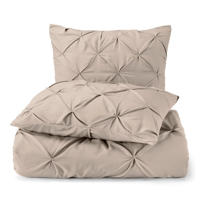Nestl Pinch Pleat 3-piece Duvet Cover Set