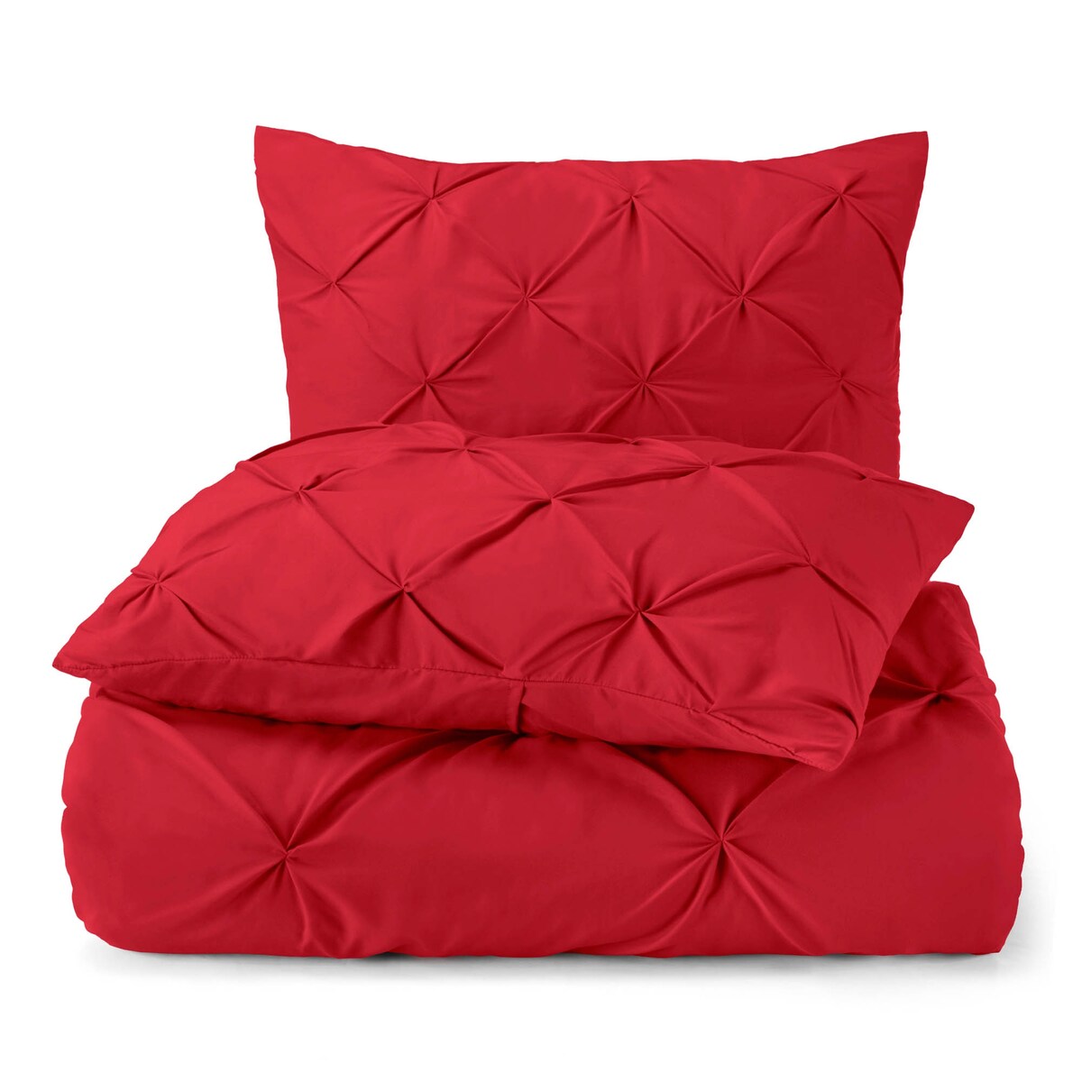 Nestl Pinch Pleat 3-piece Duvet Cover Set