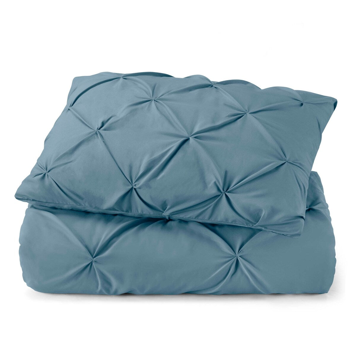 Nestl Pinch Pleat 3-piece Duvet Cover Set