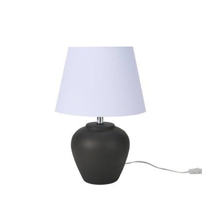 Nourison 20 Rustic Ceramic Pot Table Lamp