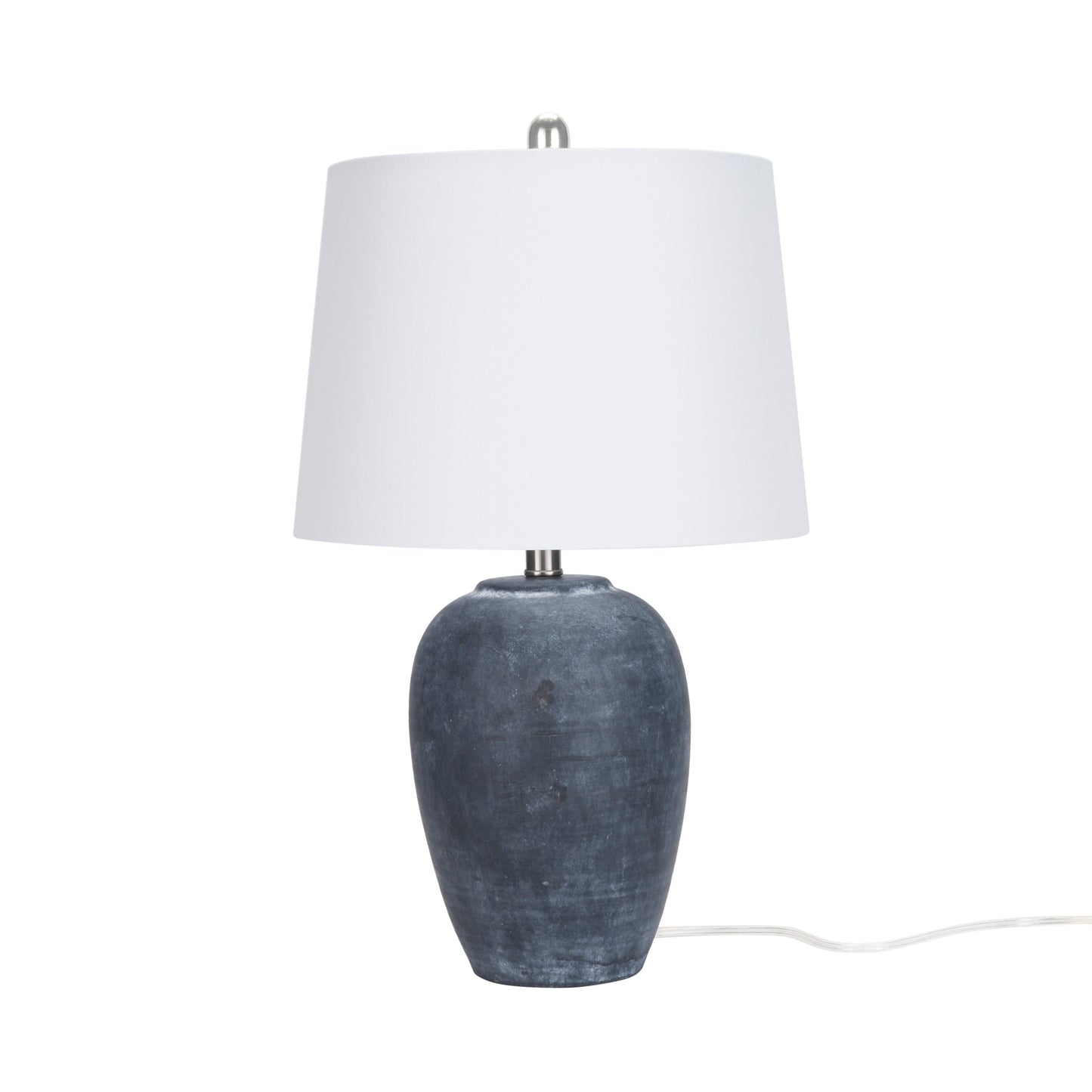 Nourison 23 Unglazed Ceramic Jar Table Lamp