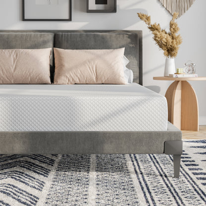 O-Sleep 8 Gel Memory Foam Mattress in a Box with CertiPUR-US and OEKO-TEX