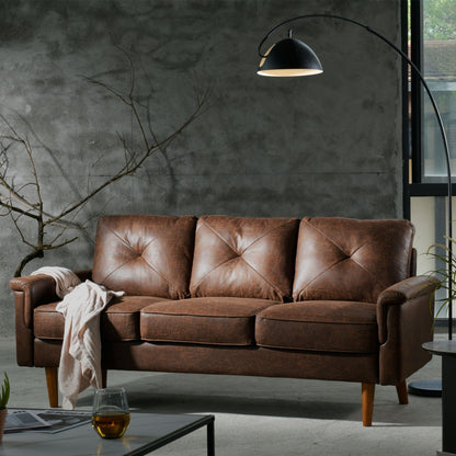 OVIOS Rive Design Cushion Wood Leg Indoor Sofa
