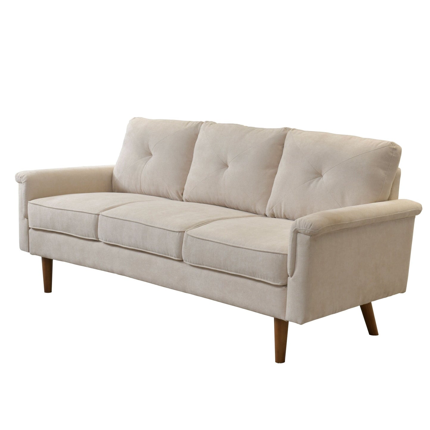 OVIOS Rive Design Cushion Wood Leg Indoor Sofa