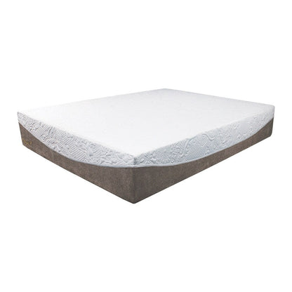 Oasis California King Non Flip 10 Inches Memory Foam/ Gel Infused Mattress