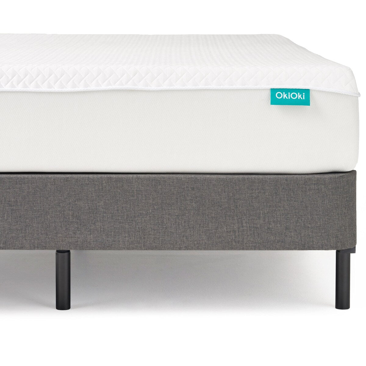 OkiFirm Mattress, Frame, and Box Foundation Bundle